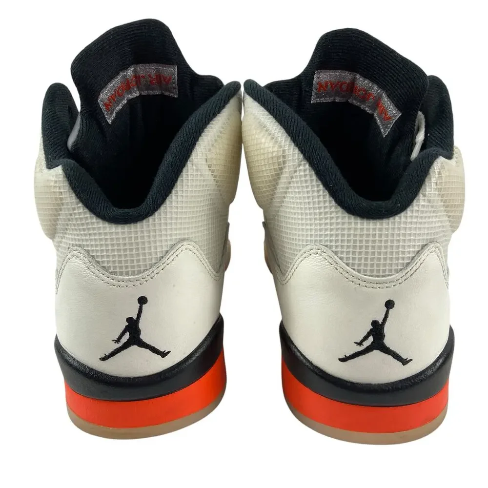Nike Air Jordan 5 Retro Shattered Backboard Sail Orange DC1060 100 Men's Sz 10